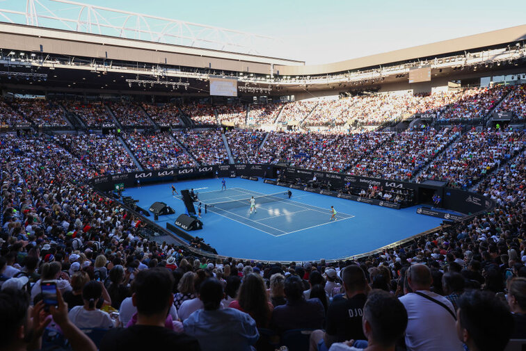 The Rod Laver Arena will be the center of the tennis world for the next two weeks