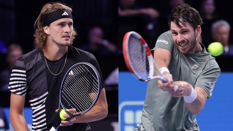 Alexander Zverev und Cameron Norrie bestreiten heute die Nachtschicht in Wien