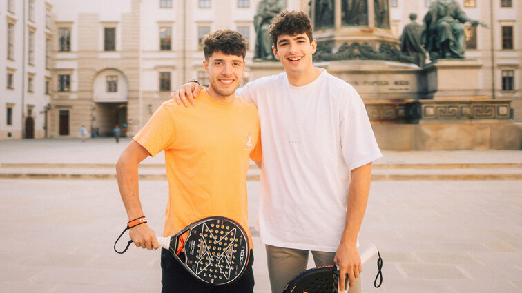 Augustin Tapia und Arturo Coello - die Champions der Vienna Padel Open 2023