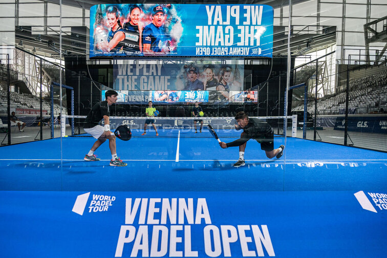 Ab Mittwoch geht es im Hauptfeld der Vienna Padel Open rund