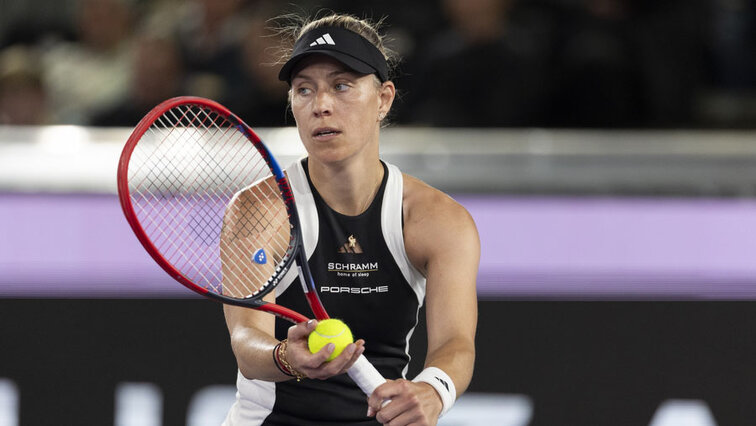 Angelique Kerber am Dienstag in Linz