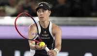 Angelique Kerber am Dienstag in Linz