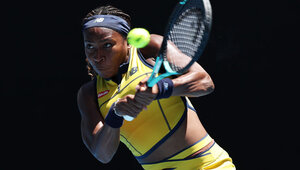 Coco Gauff ist in Melbourne in die zweite Runde eingezogen