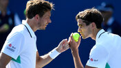 Nicolas Mahut und Pierre-Hugues Herbert bei den US Open - allerdings schon 2018