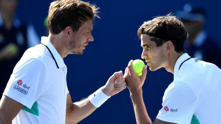 Nicolas Mahut und Pierre-Hugues Herbert bei den US Open - allerdings schon 2018