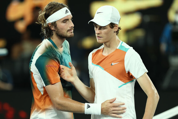 Stefanos Tsitsipas trifft auf Jannik Sinner