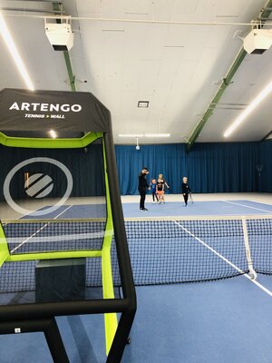 Die Decathlon-Tenniswand hat alle Altersgruppen begeistert