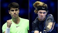 Carlos Alcaraz trifft auf Andrey Rublev