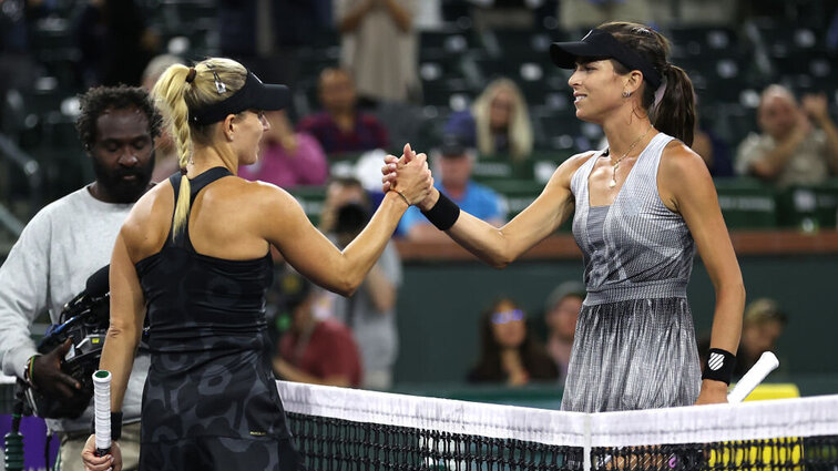 2021 trafen sich Angelique kerber und Ajla Tomljanovic zum letzten Duell.