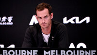 Andy Murray nach seinem Ausscheiden bei den Australian Open