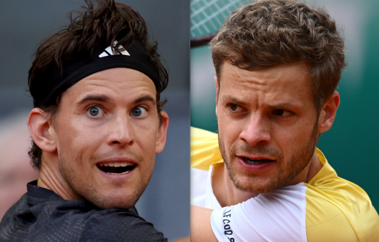 Dominic Thiem, Yannick Hanfmann