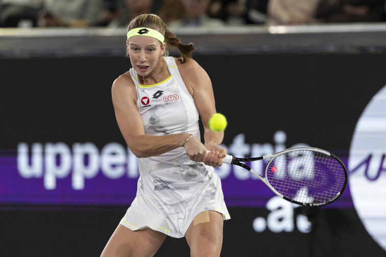 Sinja Kraus hat sich gegen Karolina Pliskova gut geschlagen