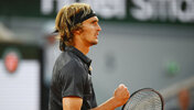 Alexander Zverev steht im French-Open-Viertelfinale