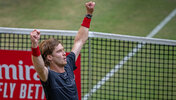 Andrey Rublev strebt im Finale von Halle ein historisches 500er-Triple an.