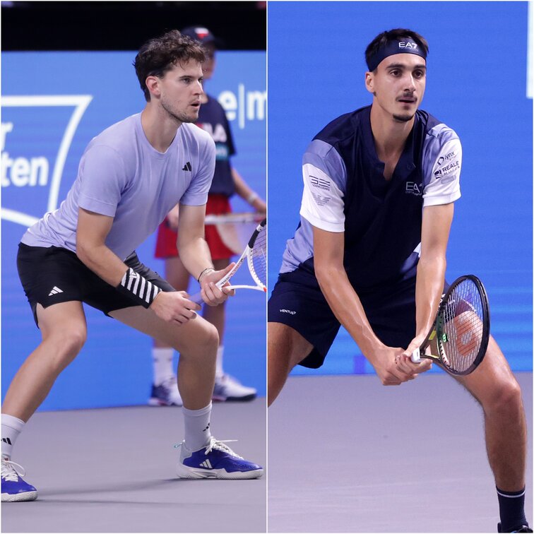 Dominic Thiem trifft auf Lorenzo Sonego