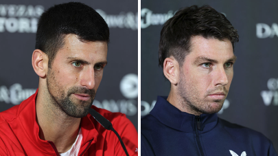 Novak Djokovic (SRB) gegen Cameron Norrie (GBR)