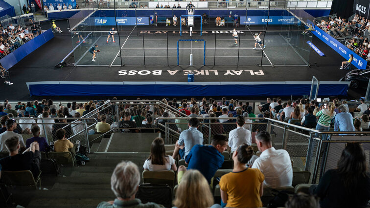 Der letzte Tag der Vienna Padel Open war gut besucht