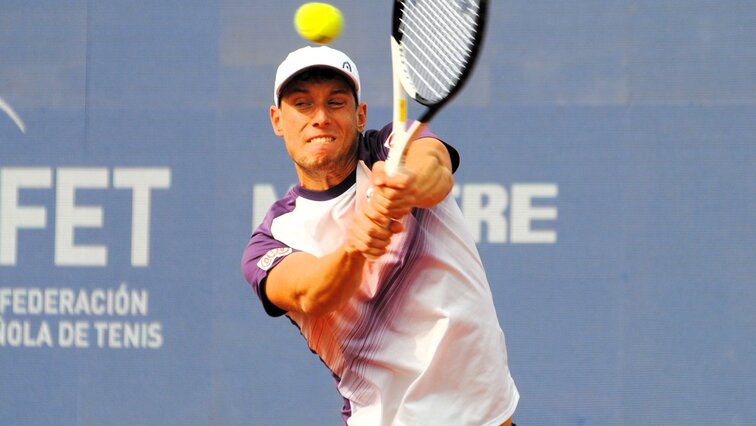 Filip Misolic at the Challenger in Maspalomas