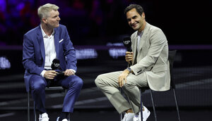 Jim Courier, Roger Federer