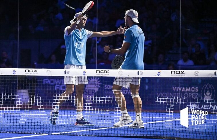 Alejandro Galan und Juan Lebron durften in Buenos Aires schon wieder jubeln