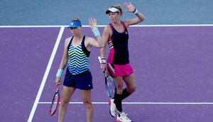 Die große Ausdauer von Laura Siegemund und Vera Zvonareva wurde mit dem Finaleinzug belohnt.