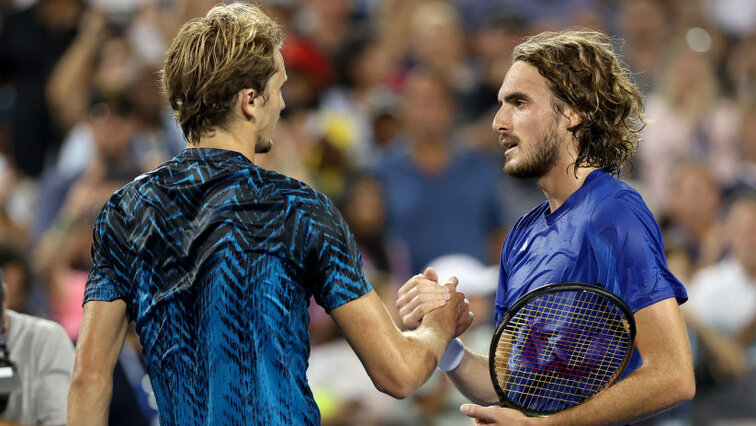 Für Alexander Zverev und Stefanos Tsitsipas steht Begegnung gegeneinander Nummer 13 an