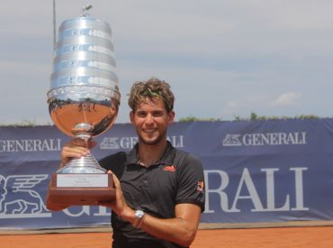 Größer als der US-Open-Pokal - Dominic Thiem im Sommer 2020 in der Südstadt