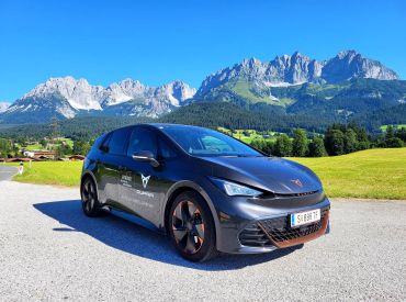 Um diesen CUPRA BORN wird im Generali Race to Kitzbühel gespielt