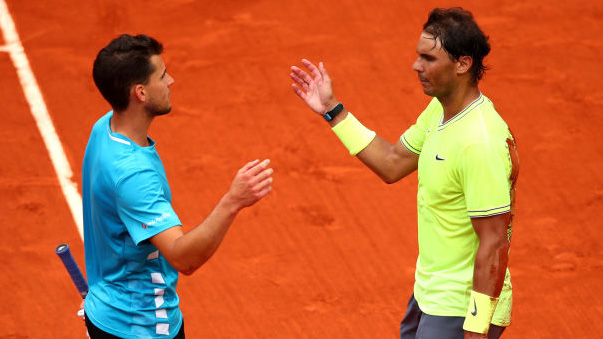 Dominic Thiem und Rafael Nadal treffen zum 16. Mal aufeinander